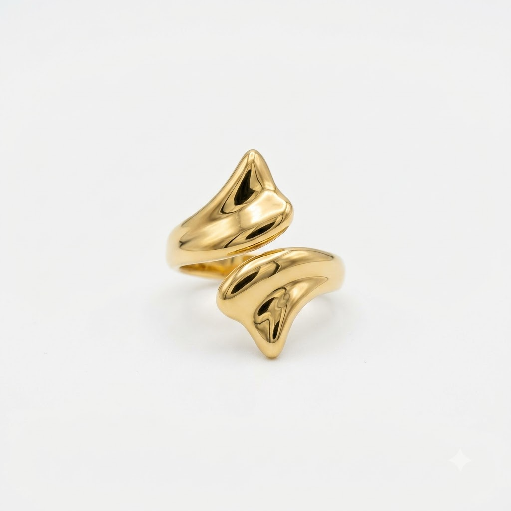 GOLDEN MUSE STATEMENT RING[3129 A1]
