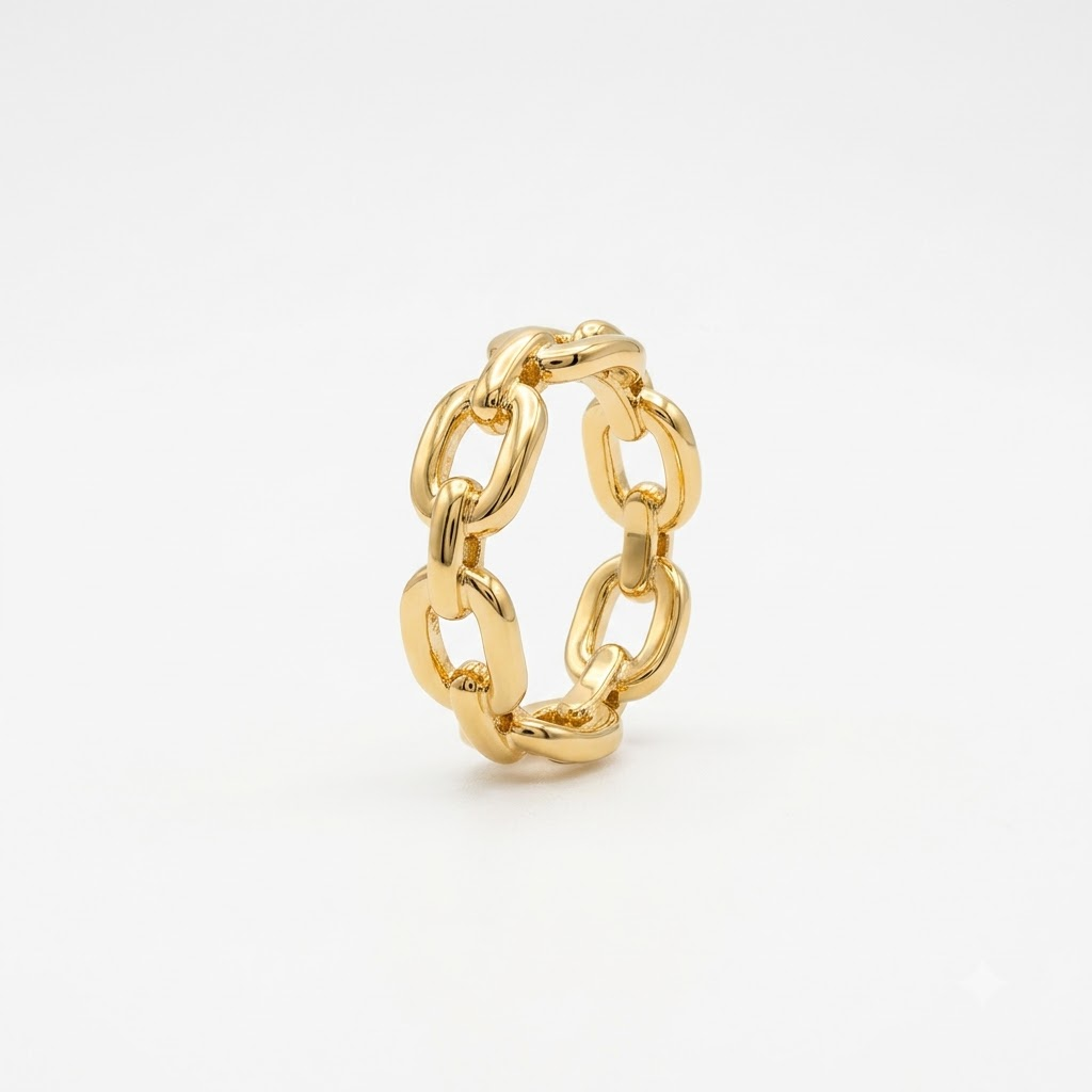 MODERN CHAIN LINK RING [3129 A1]