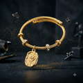 ELYSIAN GOLD CHARM BRACELET [KADA B 1.55]