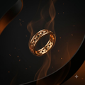 CLASSIC GOLD HALO RING [RINGS 0.65]
