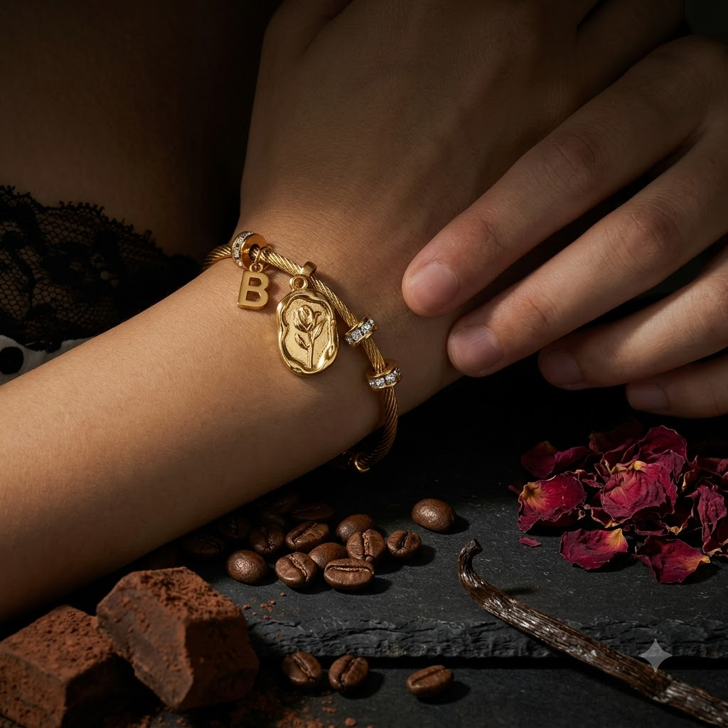 ELYSIAN GOLD CHARM BRACELET [KADA B 1.55]