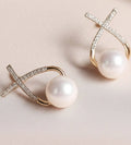 Alloy Cubic Zirconia Earrings(Onesize)